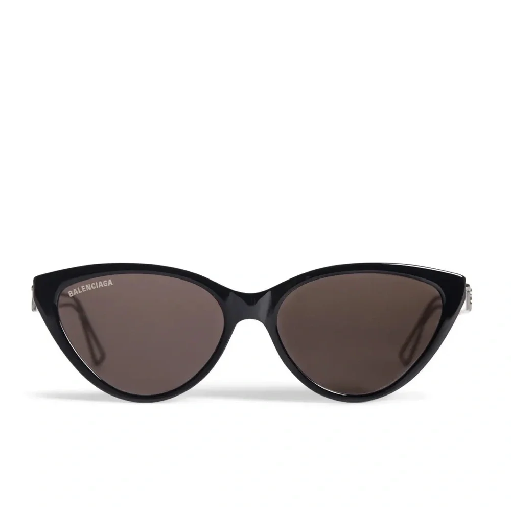 Balenciaga Black Cat Eye Sunglasses BB0052S - Picture 2 of 5